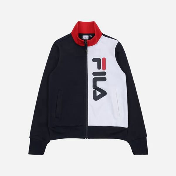 Fila Heritage Women's Jackets - Navy,NZ 372-46071